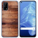 Funda Gel Tpu para Realme 7 5G diseño Madera 02 Dibujos