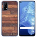 Funda Gel Tpu para Realme 7 5G diseño Madera 03 Dibujos