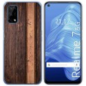 Funda Gel Tpu para Realme 7 5G diseño Madera 05 Dibujos