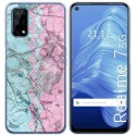 Funda Gel Tpu para Realme 7 5G diseño Mármol 08 Dibujos
