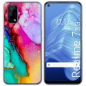 Funda Gel Tpu para Realme 7 5G diseño Mármol 15 Dibujos