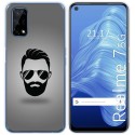 Funda Gel Tpu para Realme 7 5G diseño Barba Dibujos