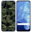 Funda Gel Tpu para Realme 7 5G diseño Camuflaje Dibujos