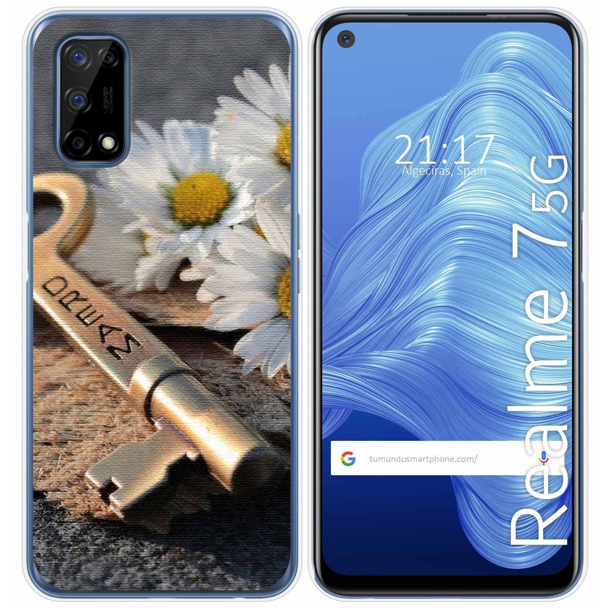 Funda Gel Tpu para Realme 7 5G diseño Dream Dibujos