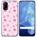 Funda Gel Tpu para Realme 7 5G diseño Flores Dibujos