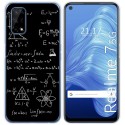 Funda Gel Tpu para Realme 7 5G diseño Formulas Dibujos