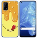 Funda Gel Tpu para Realme 7 5G diseño Helado Vainilla Dibujos
