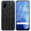 Funda Gel Tpu para Realme 7 5G diseño Neumatico Dibujos