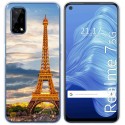 Funda Gel Tpu para Realme 7 5G diseño Paris Dibujos