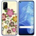 Funda Gel Tpu para Realme 7 5G diseño Primavera En Flor Dibujos