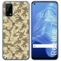 Funda Gel Tpu para Realme 7 5G diseño Sand Camuflaje Dibujos