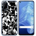 Funda Gel Tpu para Realme 7 5G diseño Snow Camuflaje Dibujos