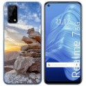 Funda Gel Tpu para Realme 7 5G diseño Sunset Dibujos