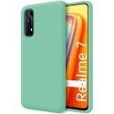 Funda Silicona Líquida Ultra Suave para Realme 7 color Verde