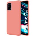 Funda Silicona Líquida Ultra Suave para Realme 7 Pro color Rosa