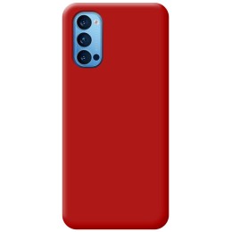 Funda Silicona Líquida Ultra Suave para Oppo Reno 4 5G color Roja 2