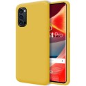 Funda Silicona Líquida Ultra Suave para Oppo Reno 4 Pro 5G color Amarilla