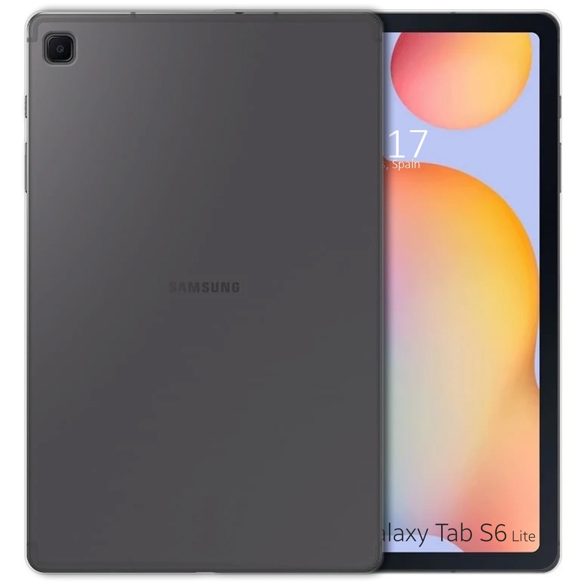 Funda Silicona Gel TPU Transparente para Samsung Galaxy Tab S6 Lite