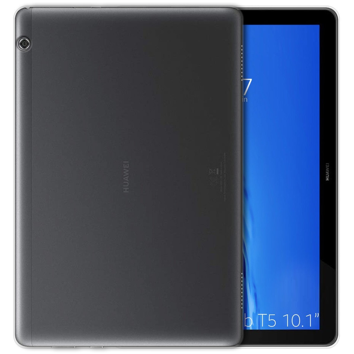 Funda Silicona Gel TPU Transparente para Huawei MediaPad T5