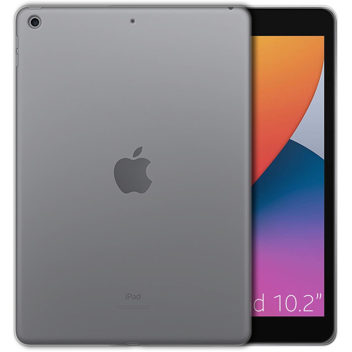 Funda Silicona Gel TPU Transparente para iPad 10.2 (2020) 8ª Gen. / (2019) 7ª Gen.