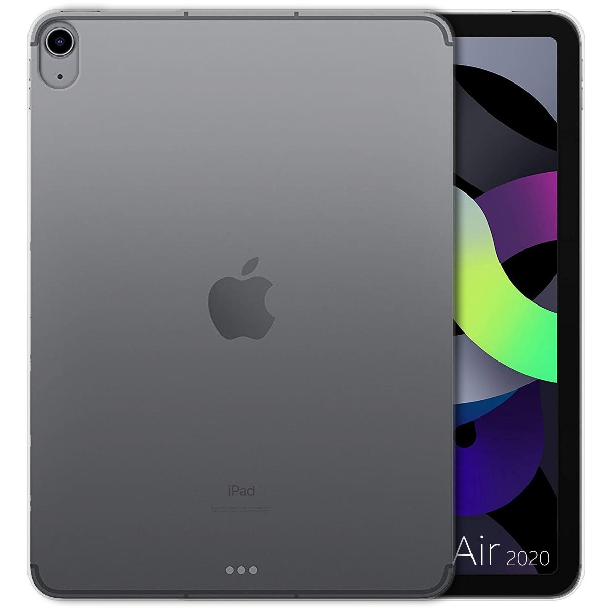 Funda Silicona Gel TPU Transparente para iPad Air 10.9 (2020) 4ª Gen. / iPad Pro 2018 3ª Gen.