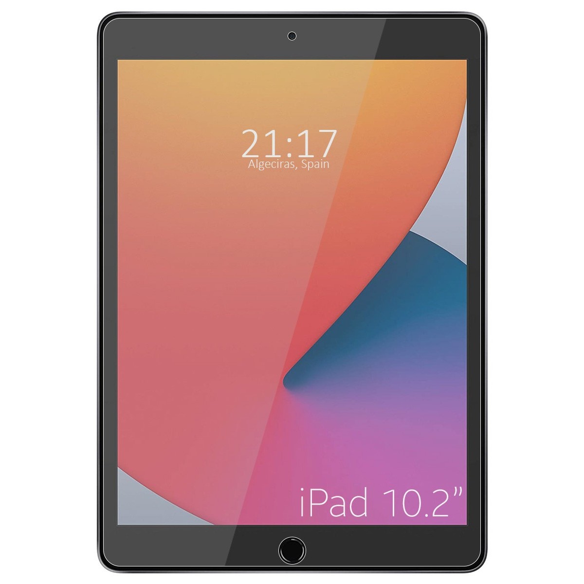 Protector Cristal Templado para iPad 10.2 (2020) 8ª Gen. / (2019) 7ª Gen. Vidrio