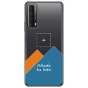 Personaliza tu Funda Gel Silicona Transparente con tu Fotografia para Huawei P Smart 2021 dibujo personalizada