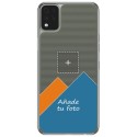 Personaliza tu Funda Gel Silicona Transparente con tu Fotografia para Lg K42 dibujo personalizada