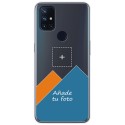 Personaliza tu Funda Gel Silicona Transparente con tu Fotografia para OnePlus Nord N10 5G dibujo personalizada