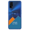 Personaliza tu Funda Gel Silicona Transparente con tu Fotografia para Realme 7 5G dibujo personalizada