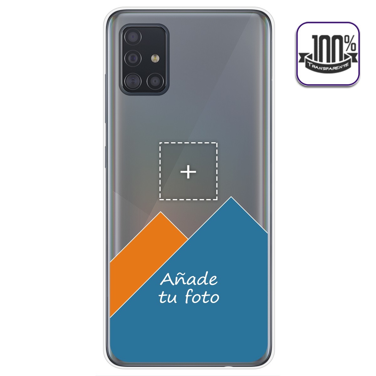 Personaliza tu Funda Pc + Tpu 360 con tu Fotografia para Samsung Galaxy A51 5G dibujo personalizada