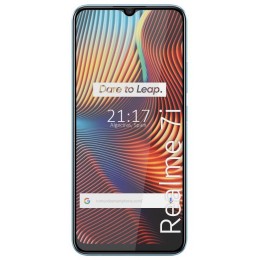 Protector Cristal Templado Completo 5D Full Glue Negro para Realme 7i / Narzo 30A Vidrio 2