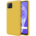 Funda Silicona Líquida Ultra Suave para Oppo A73 5G color Amarilla