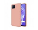 Funda Silicona Líquida Ultra Suave para Oppo A73 5G color Rosa