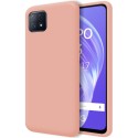 Funda Silicona Líquida Ultra Suave para Oppo A73 5G color Rosa
