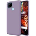 Funda Silicona Líquida Ultra Suave para Realme 7i / Narzo 30A color Morada