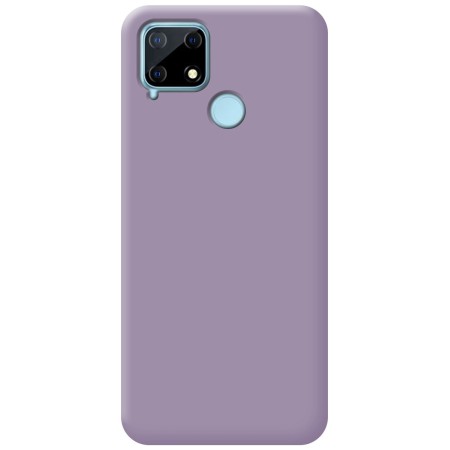 Funda Silicona Líquida Ultra Suave para Realme 7i / Narzo 30A color Morada