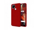 Funda Silicona Líquida Ultra Suave para Realme 7i / Narzo 30A color Roja