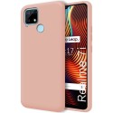 Funda Silicona Líquida Ultra Suave para Realme 7i / Narzo 30A color Rosa