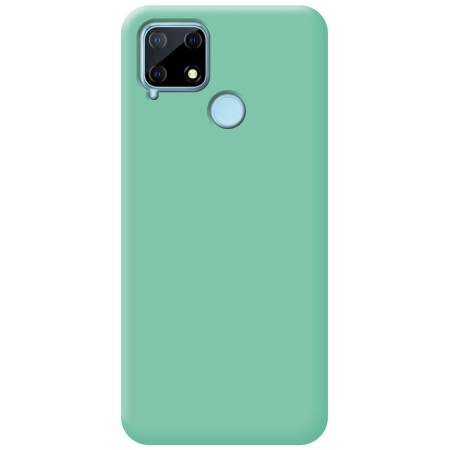 Funda Silicona Líquida Ultra Suave para Realme 7i / Narzo 30A color Verde