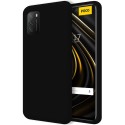 Funda Silicona Líquida Ultra Suave para Xiaomi POCO M3 / Redmi 9T color Negra