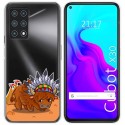 Funda Gel Transparente para Cubot X30 diseño Bufalo Dibujos