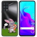 Funda Gel Transparente para Cubot X30 diseño Conejo Dibujos