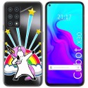 Funda Gel Transparente para Cubot X30 diseño Unicornio Dibujos