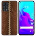Funda Gel Tpu para Cubot X30 diseño Cuero 01 Dibujos
