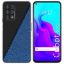 Funda Gel Tpu para Cubot X30 diseño Cuero 02 Dibujos