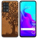 Funda Gel Tpu para Cubot X30 diseño Cuero 03 Dibujos