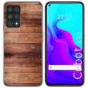 Funda Gel Tpu para Cubot X30 diseño Madera 02 Dibujos