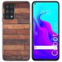 Funda Gel Tpu para Cubot X30 diseño Madera 03 Dibujos
