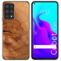 Funda Gel Tpu para Cubot X30 diseño Madera 04 Dibujos